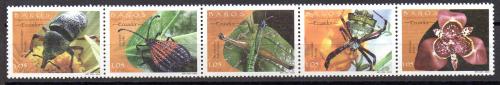 Sellops de Peces y Anfibios Ecuador N&ordm; 1724/28 (**)